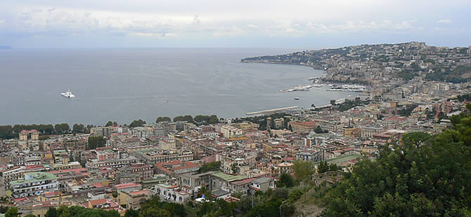 La baie de Naples
