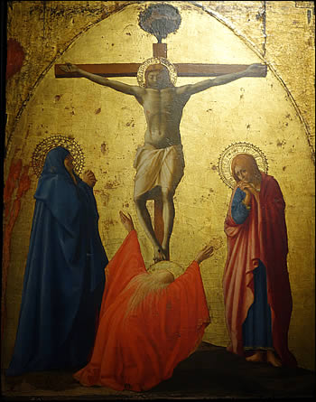 La crucifixion de Masaccio