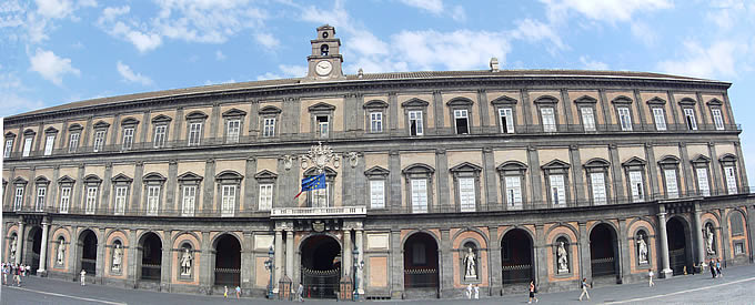 Façade du palazzo Reale