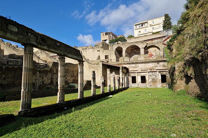 La palestre d'Herculanum